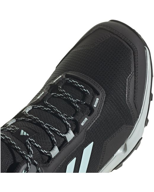 Adidas Blue Waterproof Trail Mid Hiking Shoes for men