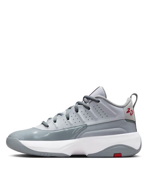 Nike Gray Aj Max Aura 7 Shoes for men