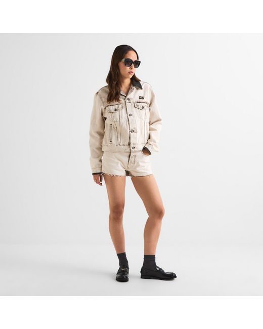 Miu Miu Black Rectangle Sunglasses