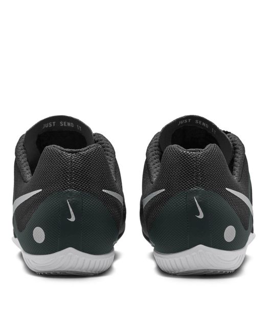 Nike Black Zoom Rival Multi Trainer Track Running Spikes for men