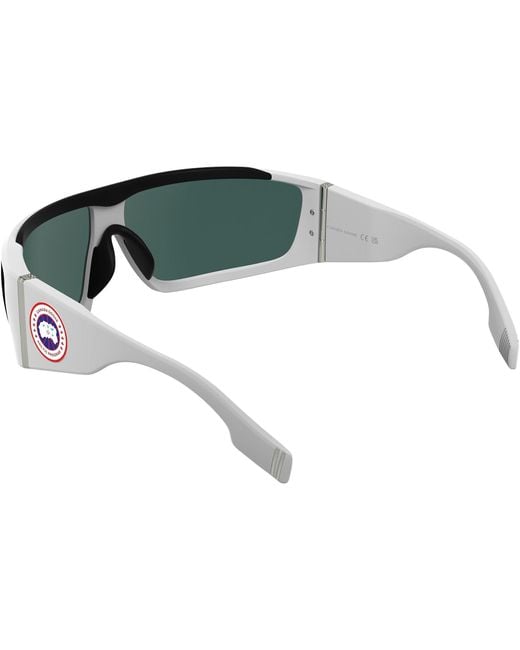Canada Goose Green Summit Wrap Sunglasses for men