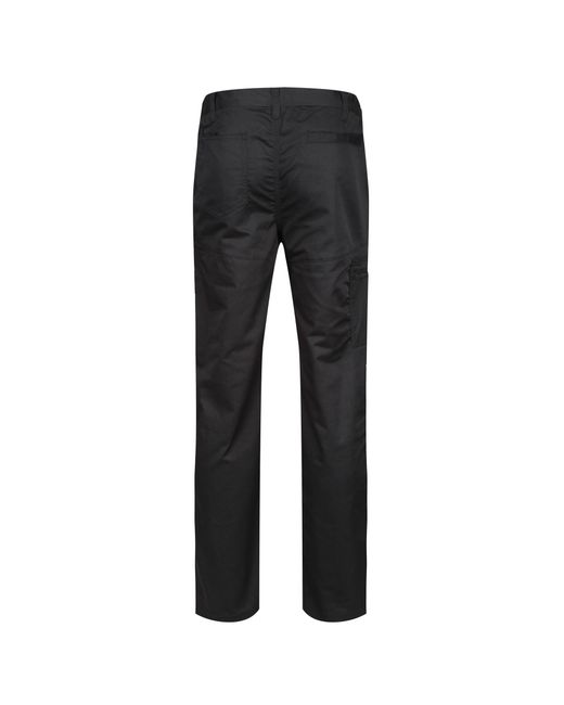 Regatta Black Pro Action Workwear Trousers (Short Leg) for men