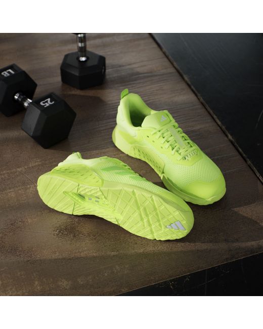 Adidas Green Dropset 3 Training Shoes