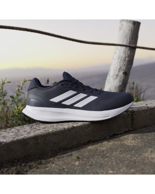 Adidas Blue Run Falcon 5 Trainers for men