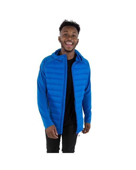 DLX Blue Cade Thermal Insulation Weather-Resistant Down Jacket for men