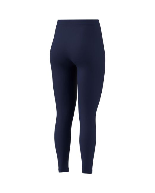 Adidas Blue Essentials Linear Cotton Leggings