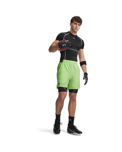 Under Armour Blue Performance Gym Shorts for men