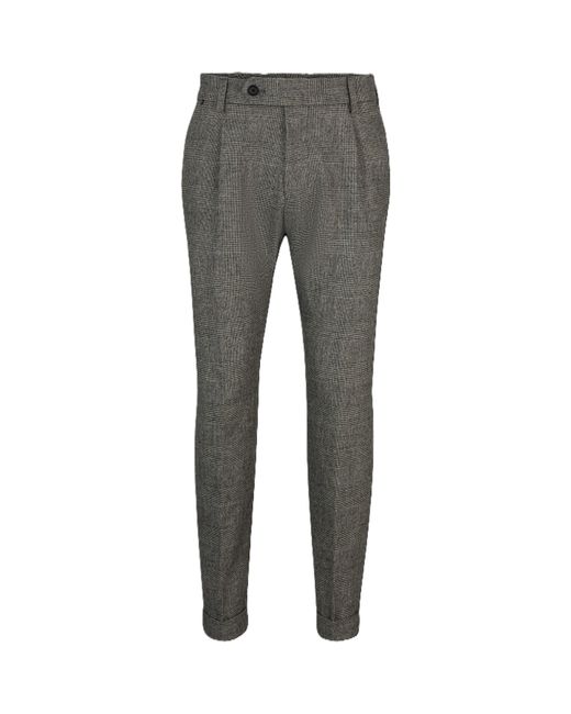 Boss Black P Perin Pleat Tailored Trousers for men