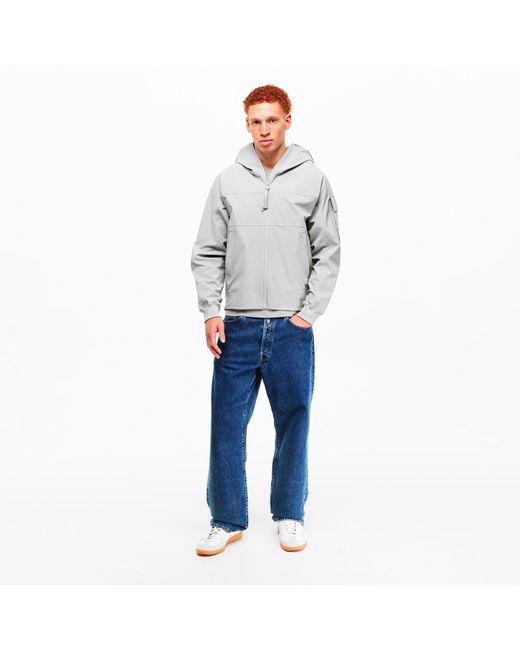 CP COMPANY METROPOLIS Gray Cpcm Shell Hood Jkt Sn61 for men