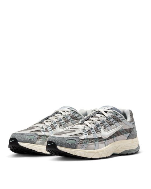Nike Gray P-6000 Trainers for men