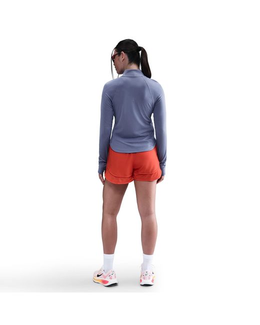 Nike Blue T Flash Long Sleeve Running T-Shirt