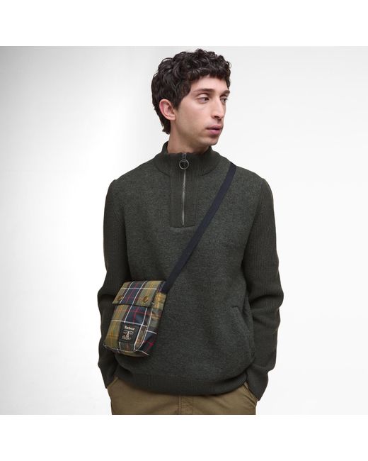 Barbour Multicolor Torridon Tartan Crossbody Bag for men