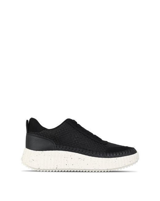 Jack Wills Black Wedge Trainers