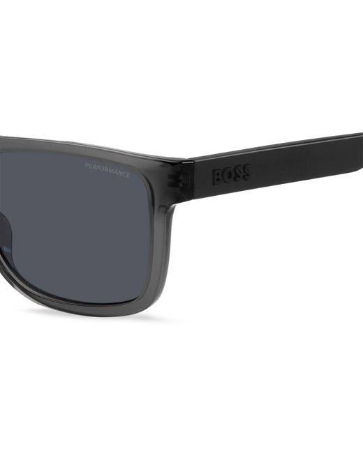 Boss Black Round Sunglasses for men