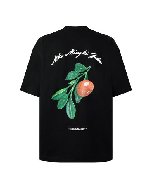 MKI Miyuki-Zoku Black Mki Citrus Graph T Sn64 for men