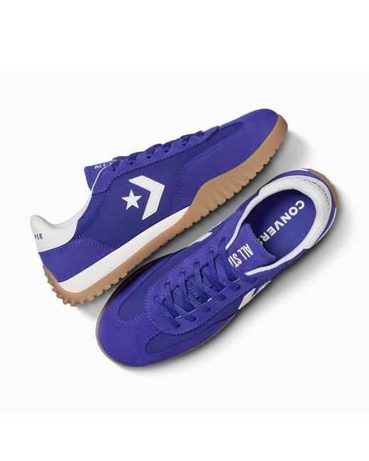 Converse Blue Adults Run Star Trainer Low-Top Trainers