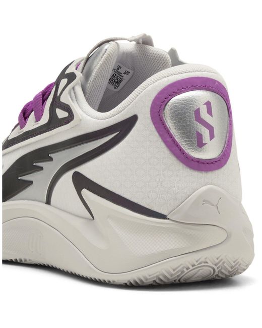 PUMA Purple Scoot Zeros Ii Sterling Basketball Trainers for men