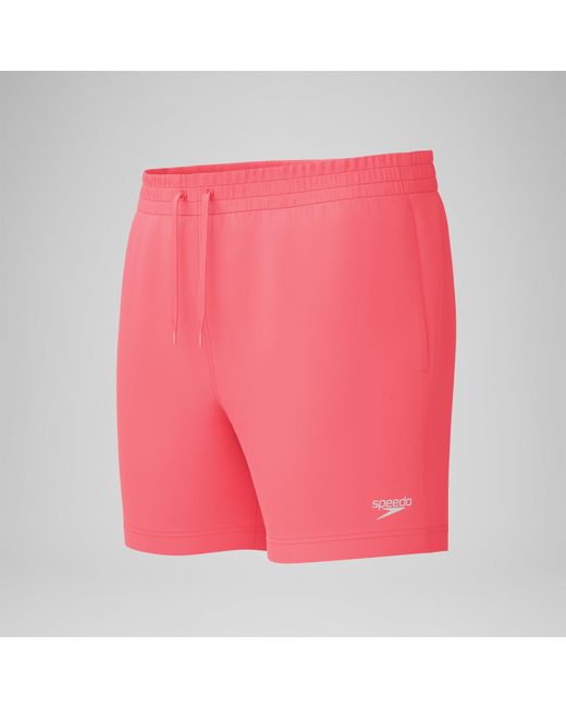 Speedo Red Essentials 16-Inch Watershorts for men