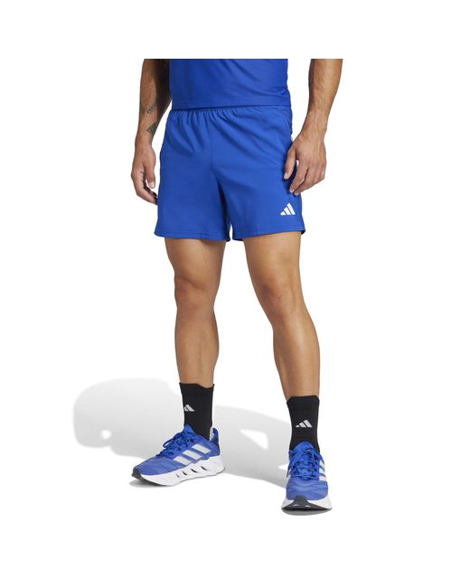 Adidas Blue Own The Run Shorts Running for men