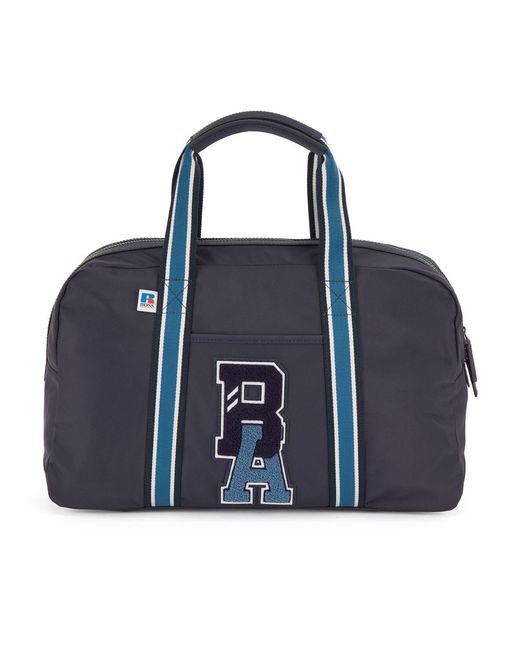 Boss Blue Bowling Bag for men