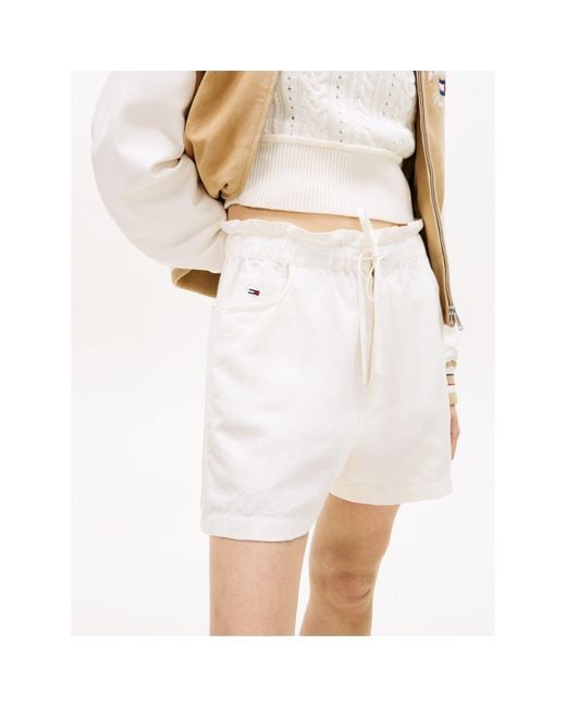 Tommy Hilfiger White Chino Shorts