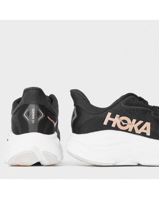 Hoka One One Black Clifton 10 Everyday Neutral Road Running Shoes