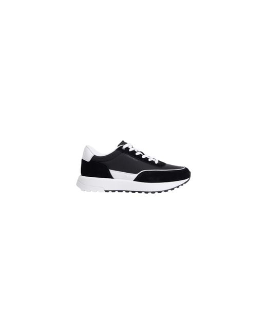 Calvin Klein Black Low-Top Trainers for men
