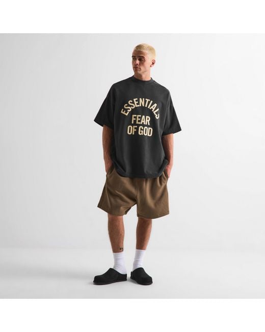 Fear Of God Black Oversized T-Shirt for men