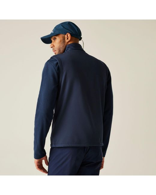 Regatta Blue Bradwell Iii Softshell Bodywarmer for men
