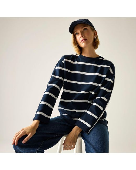 Regatta Blue Avira Long Sleeved Top