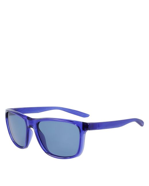 Nike Blue Flip Ascent Square Sunglasses