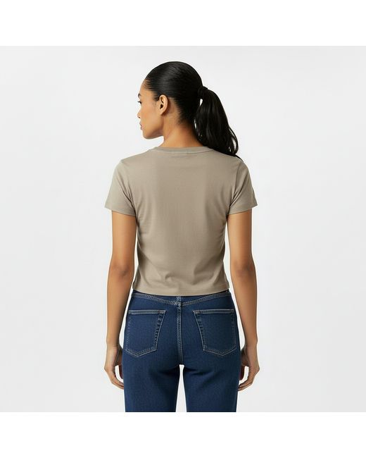 Jack Wills Gray Baby Tee