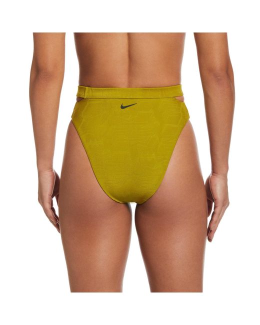 Nike Yellow Cutout Hw Bo