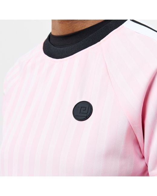 P.E Nation Pink Augment Regular Fit T-Shirt