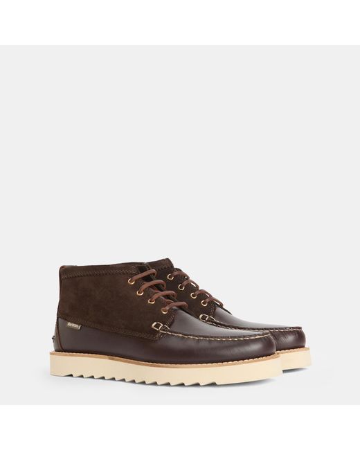 Barbour Brown Hadston Chukka Boots for men
