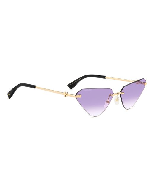 DSquared² Multicolor Cat Eye Round Sunglasses