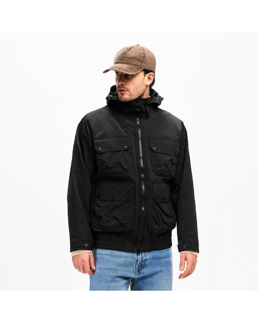 Barbour Blue Re Flight Beda Re-Engineered Field Jacket for men