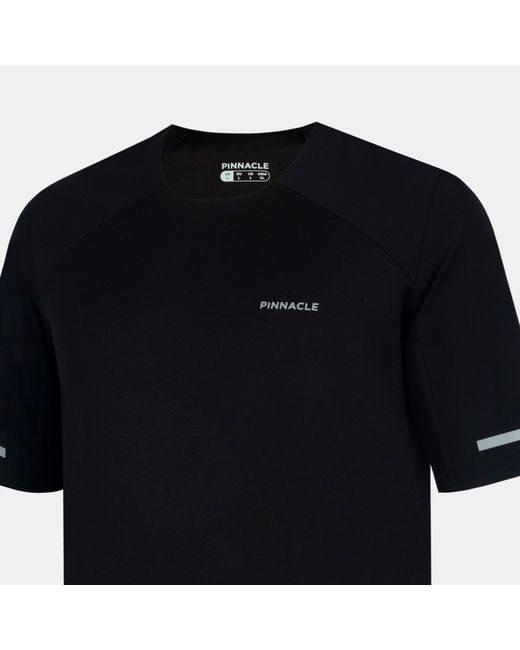 Pinnacle Black Short Sleeve Mtb Jersey for men