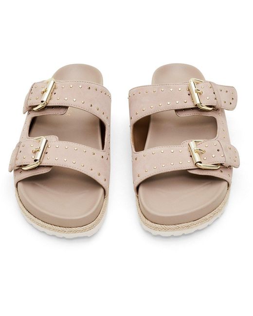 Phase Eight Pink Double Buckle Sandal