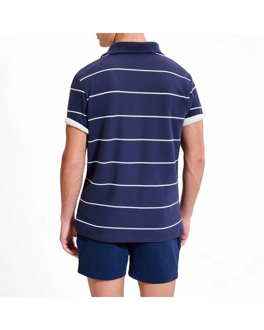 Ellesse Blue Short Sleeve Polo Shirt for men