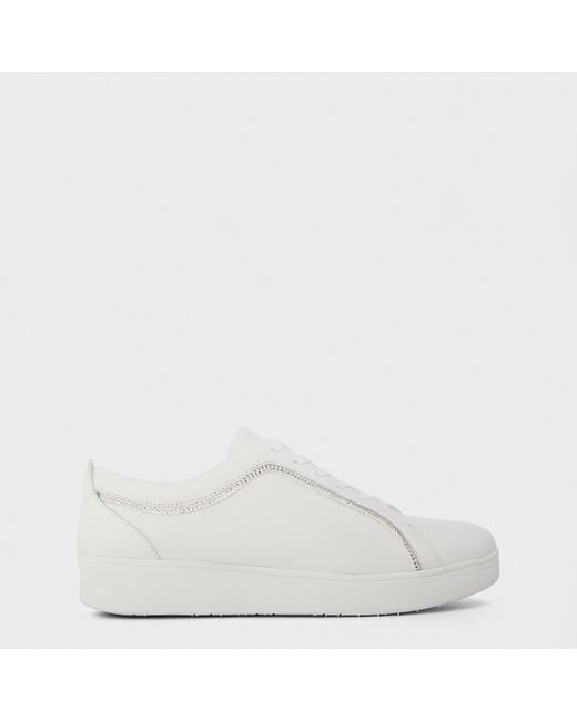 Fitflop White Rally Low-Top Trainers