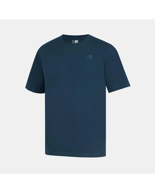Karrimor Blue Graphic Cotton Short Sleeve T-Shirt for men