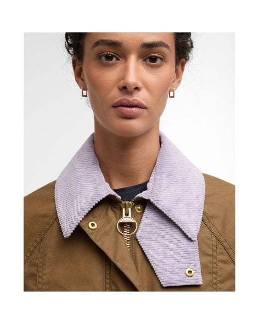 Barbour Green B.Li Crop Beadnell Ld63