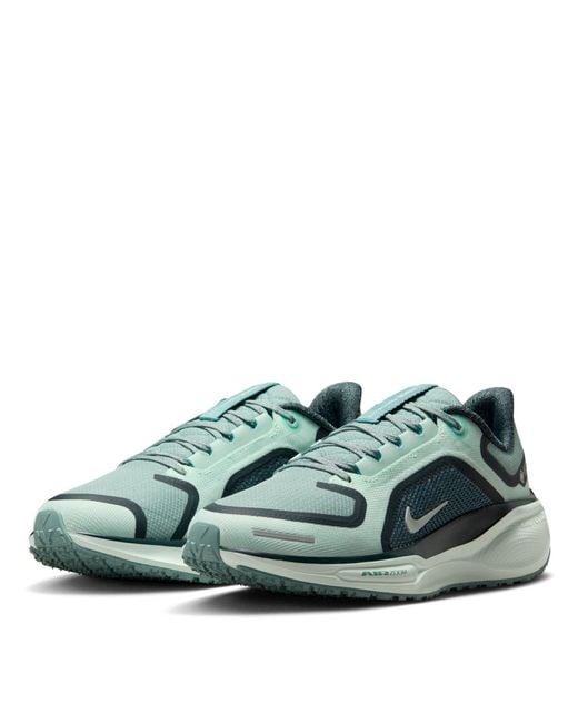 Nike Green Pegasus 41 Gore-Tex Waterproof Road Running Shoes