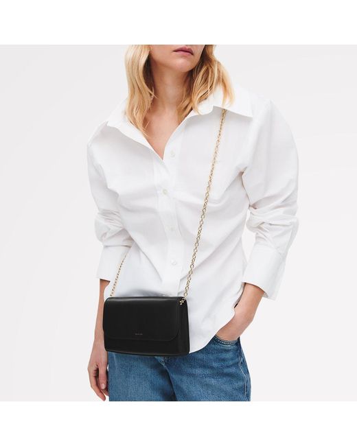 Radley Black Lynton Road Leather Wallet On Chain