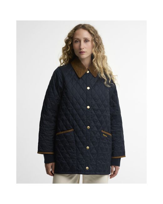 Barbour Blue B.Li Mdn Liddsdle Ql Ld64
