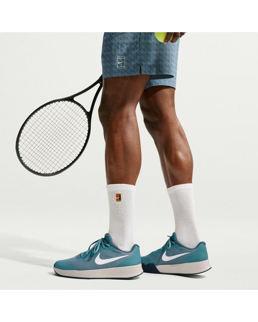 Nike Blue Vapor Lite 3 Hard Court Tennis Shoes for men