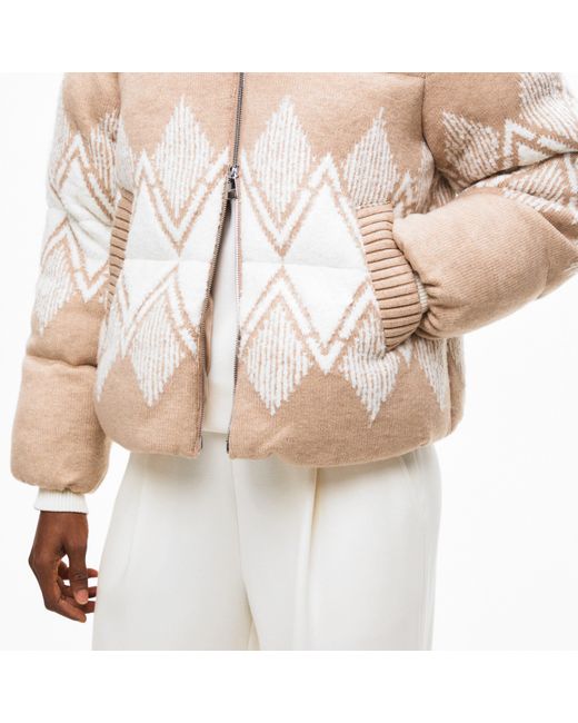 Varley Natural Belinda Knit Puffer