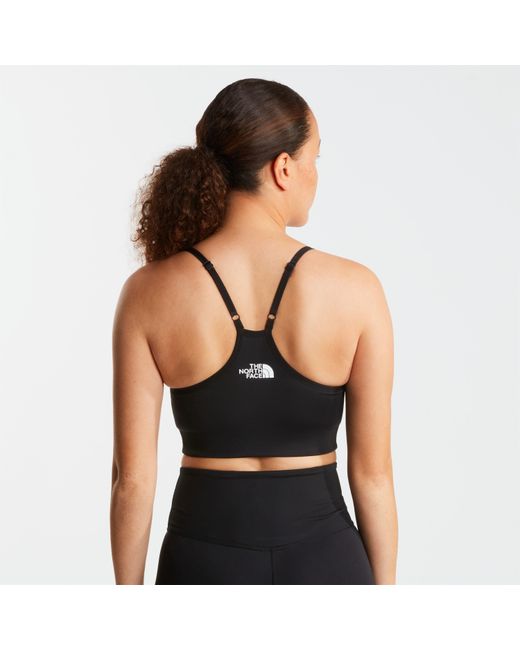 The North Face Black Flex Outdoor Non Wired Medium Impact Sports Bra