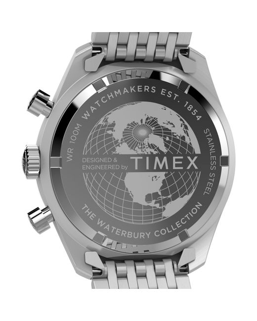 Timex Metallic Waterbury Analogue Quartz Watch for men